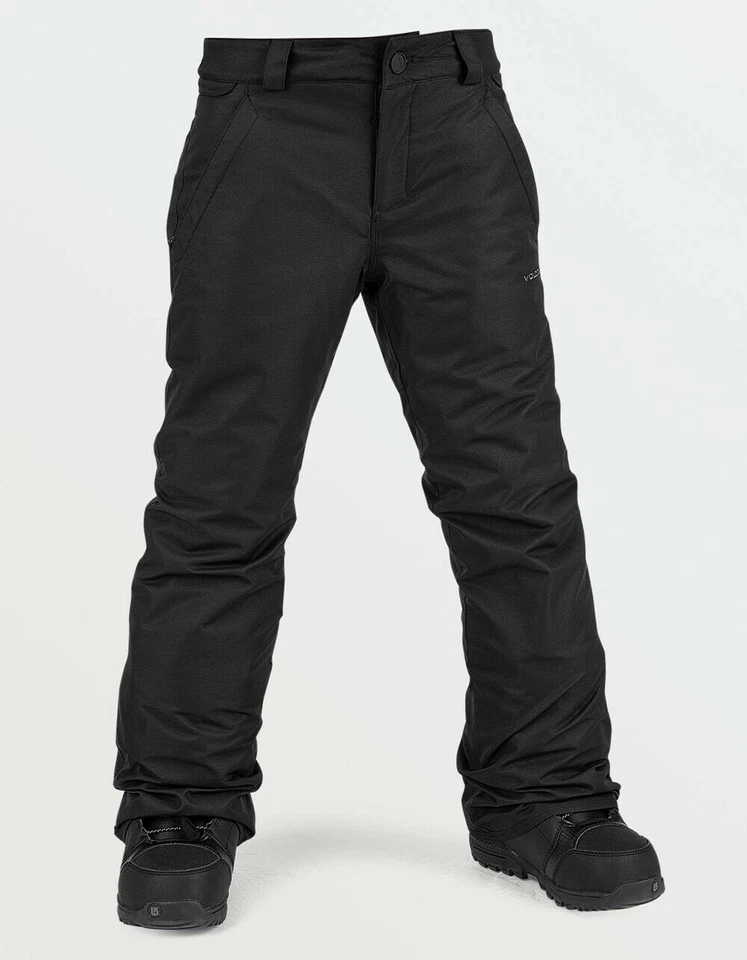 Volcom Freakin Snow Chino Pants - Boy's/Medium/Black - Image 1 of 1