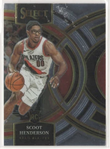 2023-24 Panini Select Basketball Premier Scoot Henderson #129 RC Trail Blazers - Picture 1 of 2