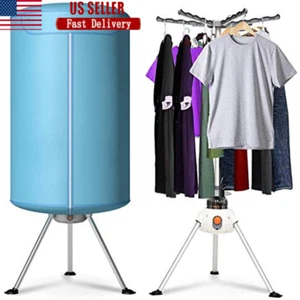 Portable Ventless Clothes Dryer Hot Air Drying Machine Home Dorm Laundry New - Picture 1 of 6