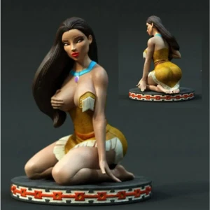 1/18 60mm 3D Print Model Kit Island Nudes Beautiful Girl Moana Unpainted - Picture 1 of 1