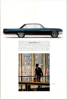 PRINT AD 1963 Buick Electra 225 Put Performance Above Position 6.5 x 10 - Image 1 of 3