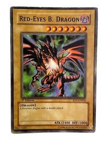 YuGiOh Red-Eyes B. Dragon SDJ-DE002 1. Auflage Wie Ist - Bild 1 von 2