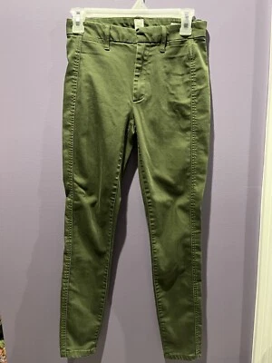 Gap Women’s Pants Size 02 Green - Image 1 of 3