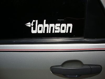  JOHNSON OUTBOARD MOTOR DECAL VINTAGE STYLE B...