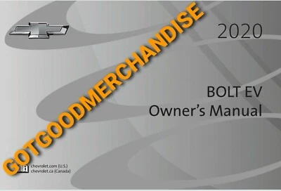 2020 CHEVROLET BOLT EV OWNERS MANUAL HATCHBACK WAGON LT BASE PREMIER ELECTRIC