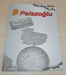 Palazoglu Tractor Trailer Model Catalog Agricultural Turkey Brochure Prospekt - Picture 1 of 10