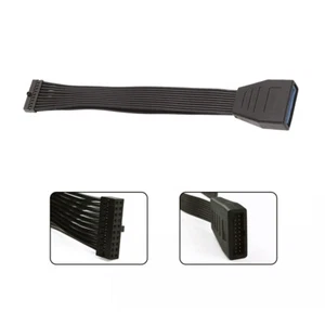 1x USB 3.0 19/20 Pin Internal Extension Header Adapter Cable for PC Motherboard. - Picture 1 of 10