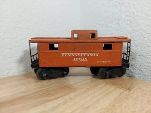 O-Guage Lionel Trains Caboose 477618 Pennsylvania - 2472 Metal - Orange - Picture 1 of 6