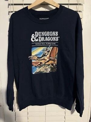 SUDADERA DUNGEONS AND DRAGON NEGRA TALLA MEDIANA CUELLO REDONDO Hombre Foto 1 de 4