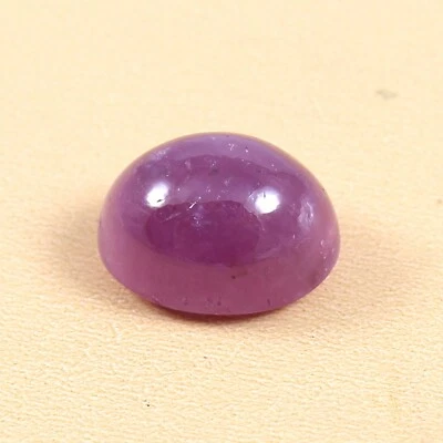 10x8 MM - AAA Fine CERTIFIED Natural Mozambique Red Ruby Oval Gemstone Cabochon - Image 1 of 4
