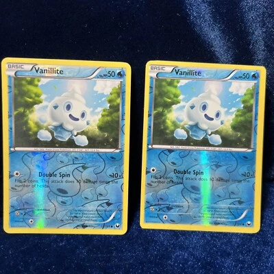 Vanillite Reverse Holo 33/108 Dark Explorers Pokemon Card 2 - Image 1 of 4