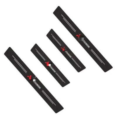 4PCS For Mitsubishi Car Threshold Strip Door Plate Sill Scuff Cover  2011 - Image 1 of 4