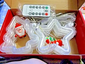 Star, TREE AND CHRISTMAS FIGURINES LIGHTS (c12) - Picture 1 of 5