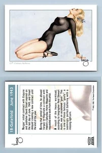 June 1943 #18-Gatefold 21st Century Varga Pin-Ups 1992 Trading Card - Picture 1 of 1