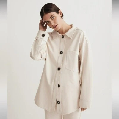Madewell понте большого размера рубашка куртка размер маленький новый с Ярлыками - Изображение 1 из 4