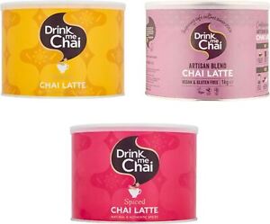 Drink Me Chai with 3 Delicious Flavours 1kg - Pack of 1 to 6