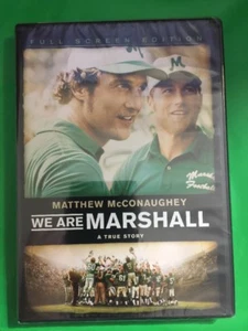 We Are Marshall DVD Matthew McConaughey NEW SEALED FULL SCREEN EDITION - Picture 1 of 4