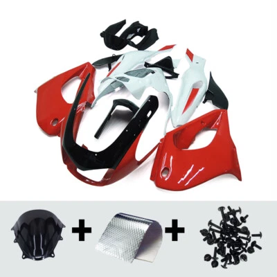Injection Red White Fairing Kit for 1997-2007 Yamaha YZF1000R Plastic Bodywork Foto 1 de 4