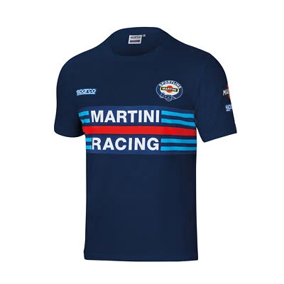 Camiseta Sparco Motorsport Leisurewear Martini Racing Foto 1 de 4