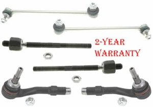 BMW 7 SERIES DROP LINK + TIE ROD & RACK END FRONT LEFT & RIGHT E65/E66/E67 01-08 - Picture 1 of 1
