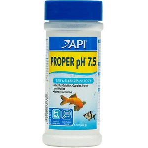 API Proper pH 7.5 Powder 9.2oz Sets and Stabilizes Freshwater Aquarium pH to 7.5 - Picture 1 of 1