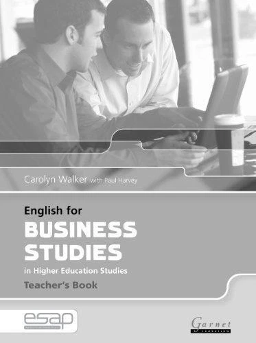 English for Business Studies in Higher Education Studies: Teacher's Studies (Eng - Image 1 of 1
