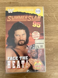 WWF Summerslam 95 VHS Video Silver Vision - Picture 1 of 3