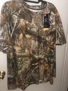 Under Armour Herren XXL frühe Saison echtes Baumholz tarnfarbenes Iso-Chill-Shirt 1351143 - Bild 1 von 7