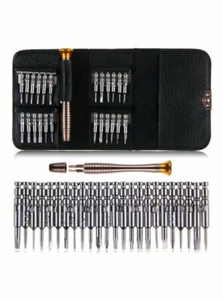 25 IN 1 Small MINI REPAIR PRECISION SCREWDRIVER TORX TOOL KIT SET PHONES FIX - Picture 1 of 5