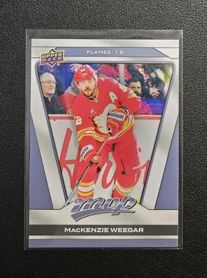 2025-26 Upper Deck MVP MacKenzie Weegar High Number SP #206 - Image 1 of 3