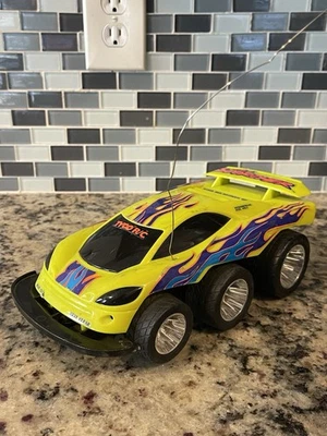 Vintage Tyco 27 MHz 6.0v Super Yellow SCORCHER RC UNTESTED For Parts Or Repair - Image 1 of 4