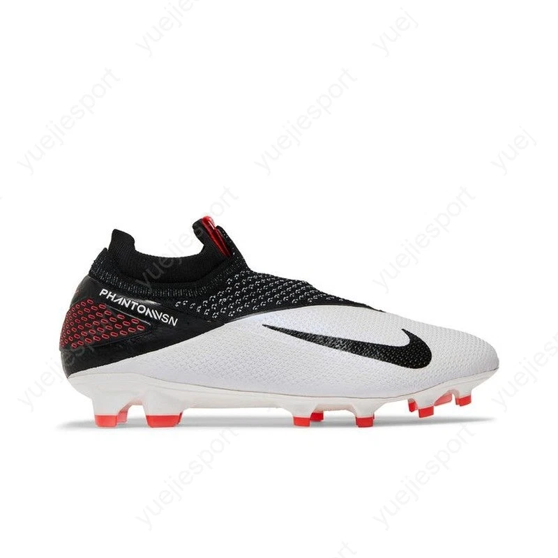 Nike Phantom Vision 2 Elite DF FG White Laser Crimson Black for