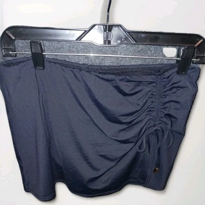 La Blanca Swimsuit Skirt Bottom Black 1 Pc Womens 8 Island Goddess Asymmetrical - Image 1 of 4