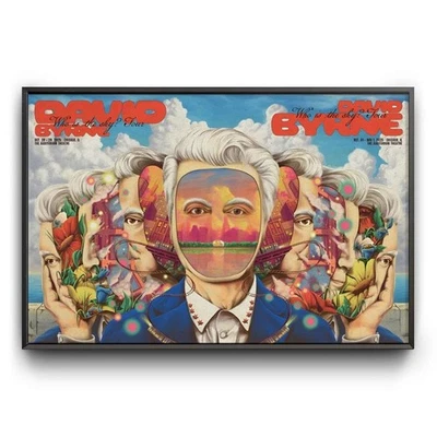 David Byrne Chicago Who Is The Sky Tour Oct 31-Nov 1 2025 Poster