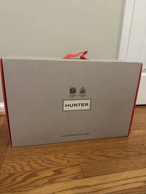 NOVAS Botas de Chuva Femininas Hunter Original Costas Altas Brilho Ajustável Impermeável - Imagem 1 de 4