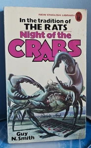 Guy N Smith. Night Of The Crabs. NEL Vintage Horror 1977 - Picture 1 of 21