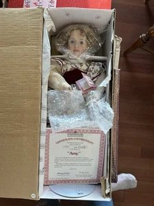Muñeca Amy Wendy Lawton: Ashton Drake Galleries 1993 Little Women Collection - Imagen 1 de 1