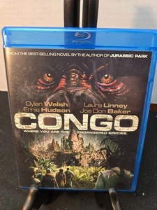 Congo (Blu-ray, 1995) Laura Linney Ernie Hudson Tim Curry OOP - VG - Fast Ship - Picture 1 of 4