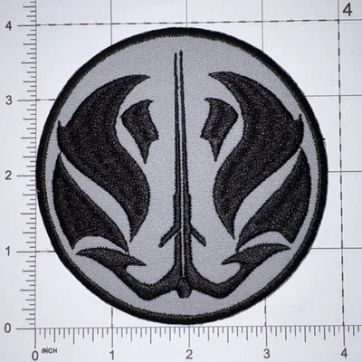 Star Wars Grey Jedi Order Patch Hook & Iron-On New B144 - Image 1 of 2