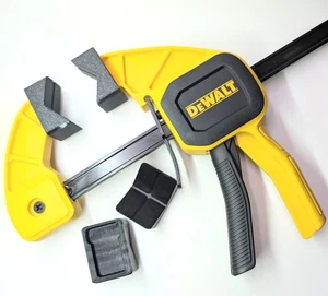 DeWalt Trigger Clamp Rohrbacken Pads Medium Duty 100lb Bar Clamps - 4 Pack - Bild 1 von 3