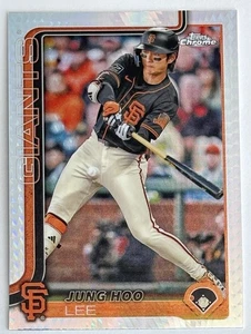 Chrome Topps 2025 - Prisme Jung Hoo Lee #119 - Photo 1/2