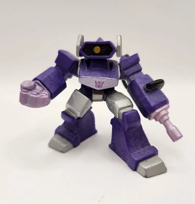 Transformers Robot Heroes SHOCKWAVE Decepticon Mini Figure 2006 - Image 1 of 2
