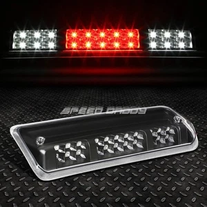 [2-ROW LED]FOR 04-08 Ford F150 LOBO THIRD 3RD TAIL BRAKE LIGHT CARGO LAMP BLACK - Picture 1 of 5