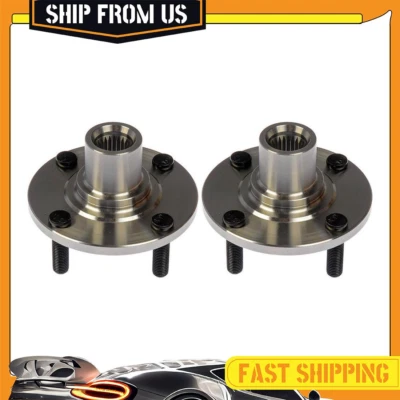 Dorman 前轮轮毂 2x 适用于福特 Escort 1991 - 2002 Mercury Tracer 1991 - 1999 — 第 1/4 张图片