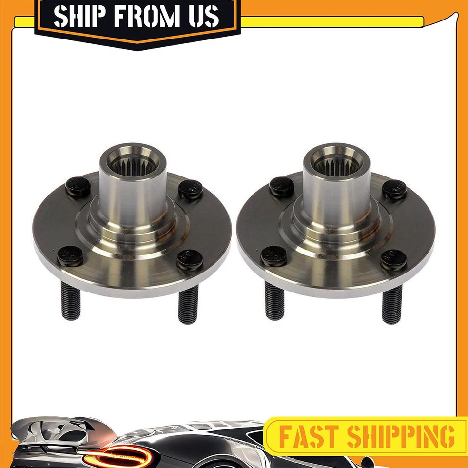 Dorman 前轮轮毂 2x 适用于福特 Escort 1991 - 2002 Mercury Tracer 1991 - 1999 — 第 1/4 张图片