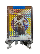 ALVIN KAMARA 2021 PANINI MOSAIC MEN OF MASTERY GOLD PRIZM /10 + 2 BONUS CARDS