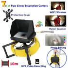 7 Inch WIFI wireless  HD 1080P Pipe Sewer Inspection Video Camera IP68 DVR Video
