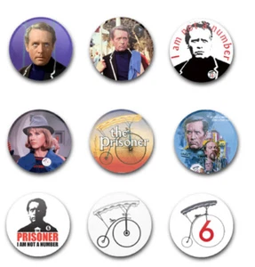 25mm 1" THE PRISIONER INSIGNIAS X9 - Imagen 1 de 1