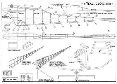 MERCURY TEAL PLAN AND PARTS PATTERNS - Image 1 of 2