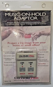 Music On Hold Adaptor MOH150-On Hold Plus 2-Line -New in Package - Picture 1 of 2